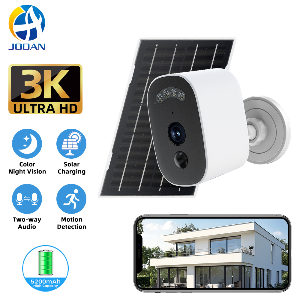 Home Security Bell - Jooan 3K HD Câmera de segurança