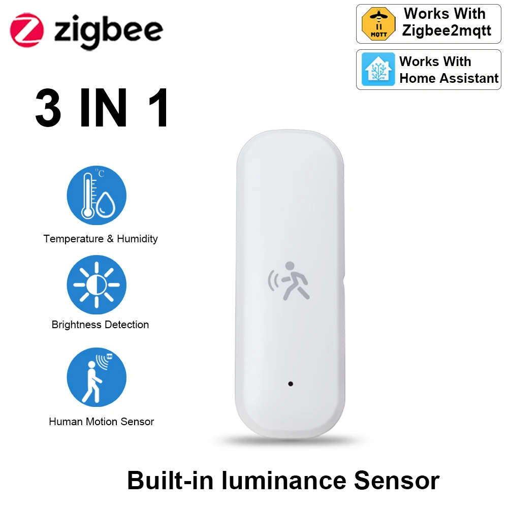 Home Security Home Assistant - Zigbee inteligente pir sensor de movimento