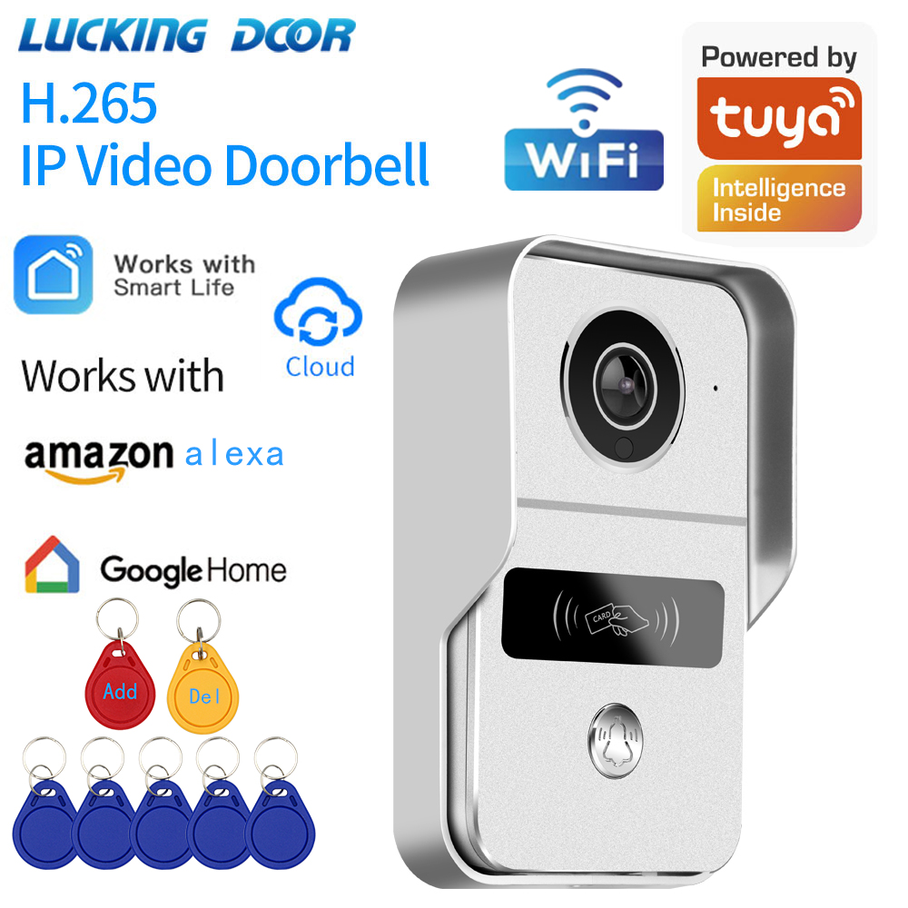 Home Security Doorbell Camera - Tuya inteligente 1080p campainha câmera wi