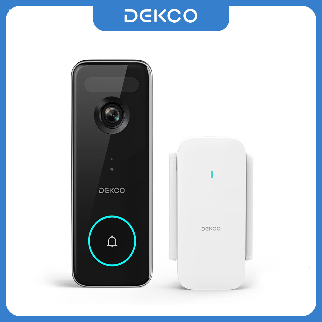 Home Security Doorbell Camera - Dekco Campainha de Vídeo WiFi Ultra