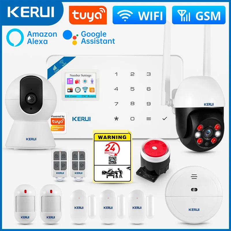 Home Security Google Camera - Kerui w181 sistema de alarme segurança