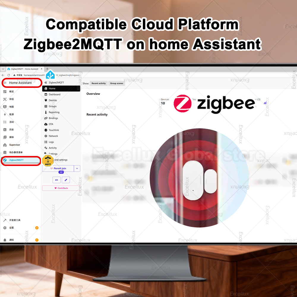 Zigbee 3.0 sensor de janela de - Home Security Devices avaliação e preço
