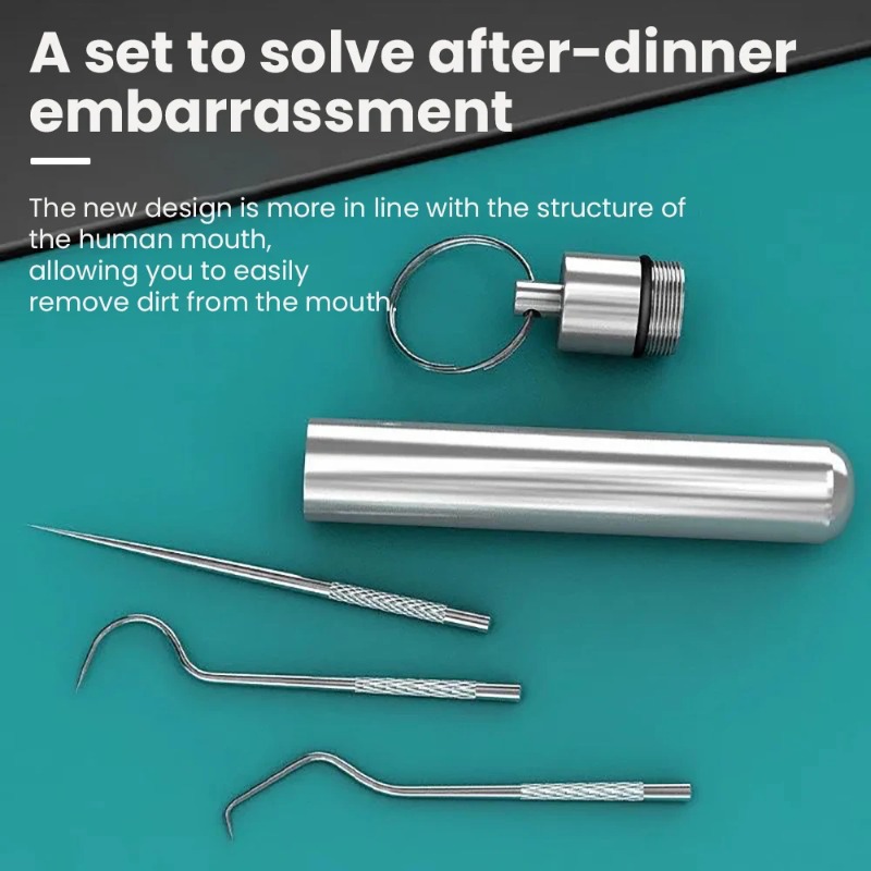 Palito de dente portátil de aç - Lock Picking Set avaliação e preço