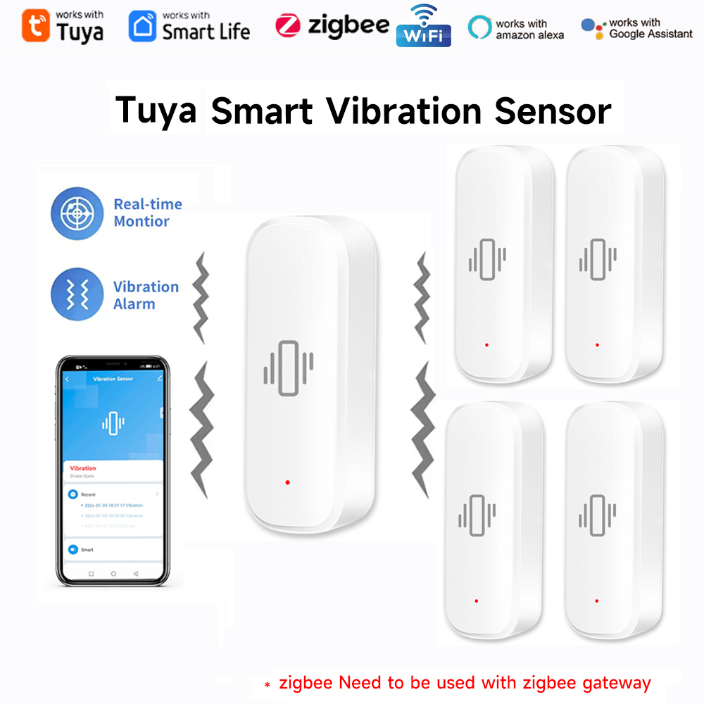 Sensor de Vibração Inteligente - Home Security Home Assistant avaliação e preço