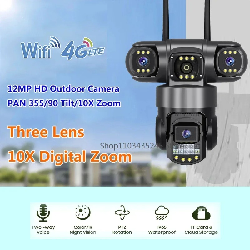Câmera de Segurança Externa à  - Home Yard Security Cameras avaliação e preço