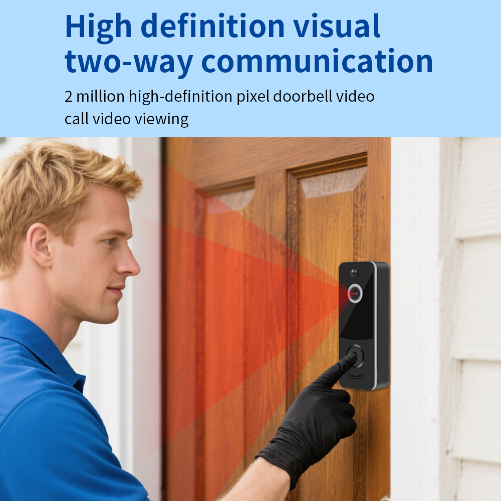 Campainha de vídeo wi-fi 1080p - Home Security Bell avaliação e preço