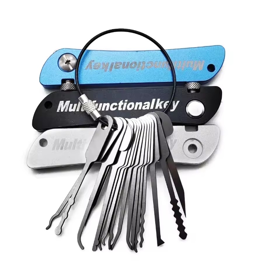 21 pçs conjunto de seleção de  - Lock Picking Set avaliação e preço