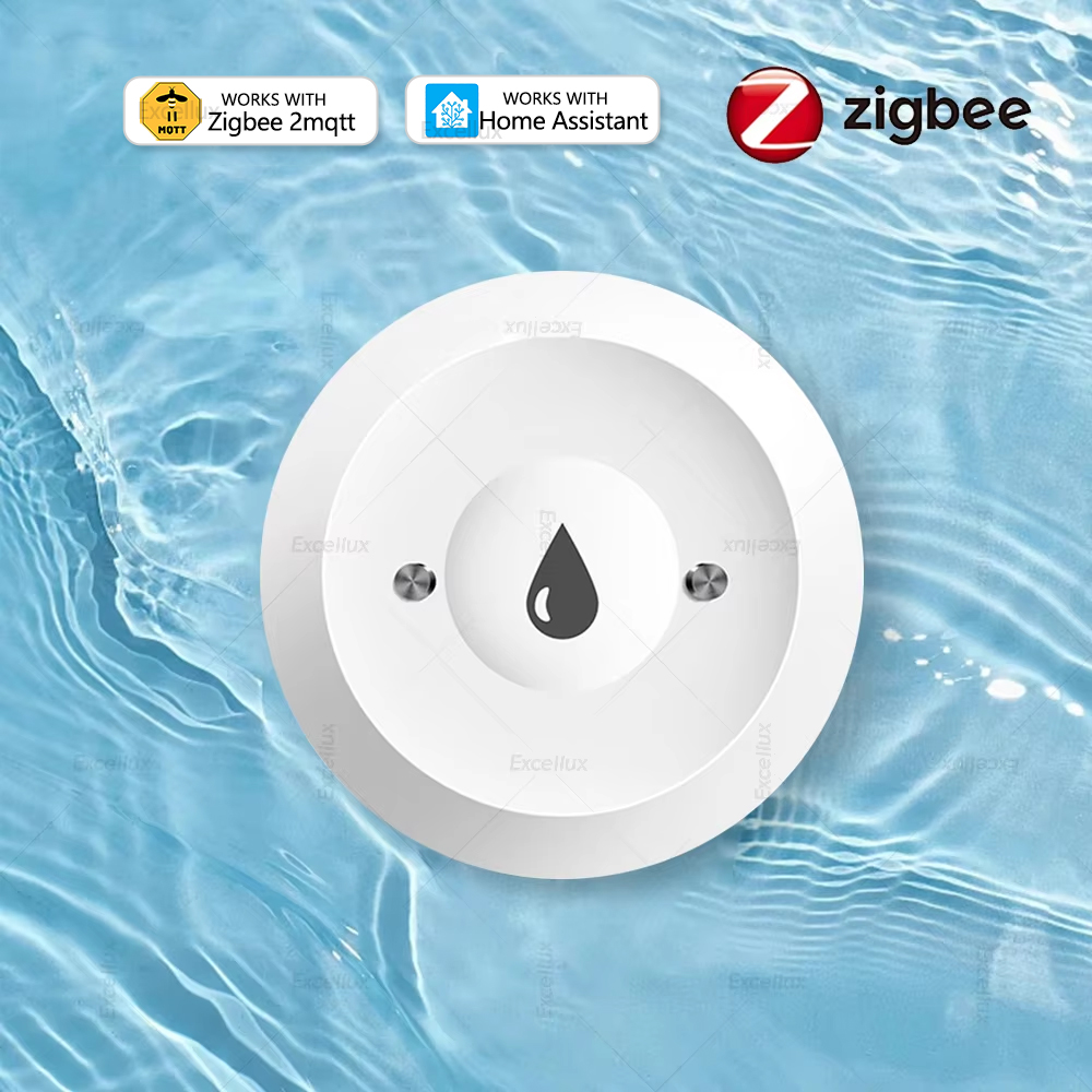 Zigbee detector de água sensor - Home Security Home Assistant avaliação e preço