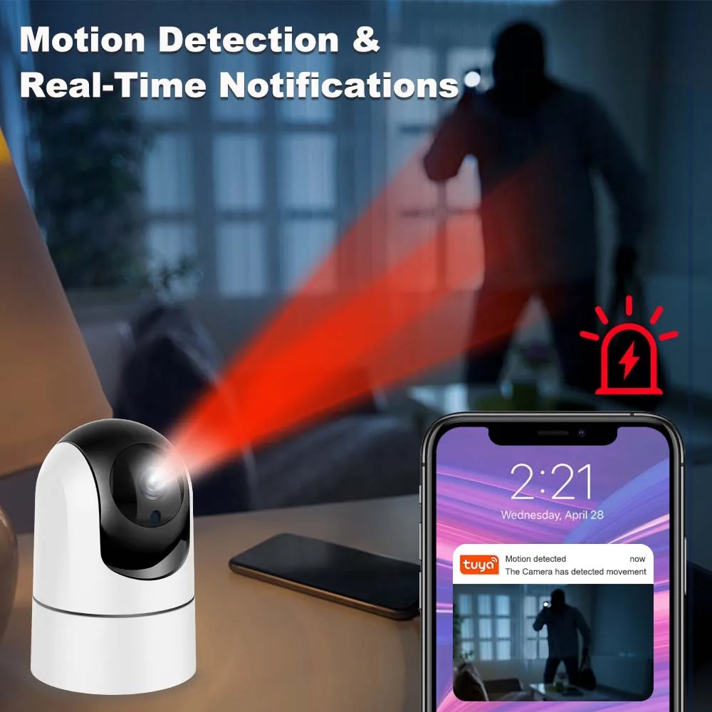 Câmera WiFi 6MP Tuya Smart Hom - Home Security Google Camera avaliação e preço