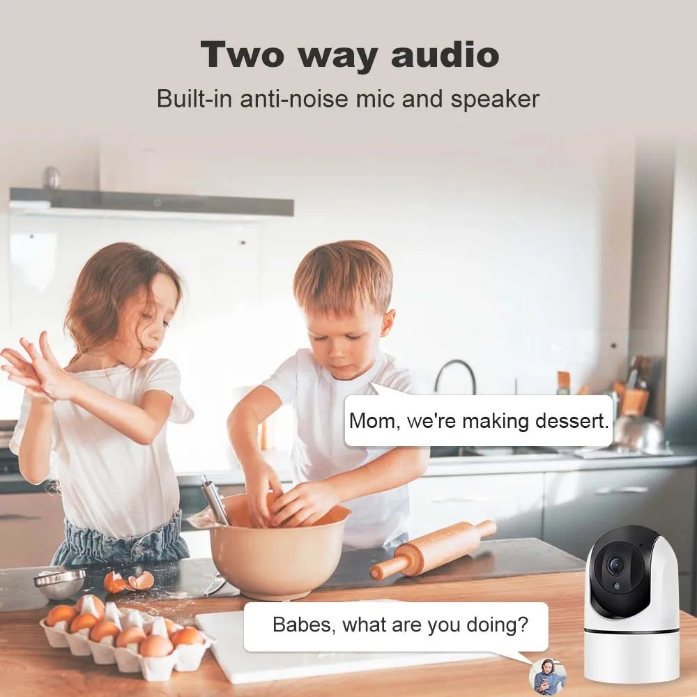 Câmera WiFi 6MP Tuya Smart Hom - Home Security Google Camera avaliação e preço