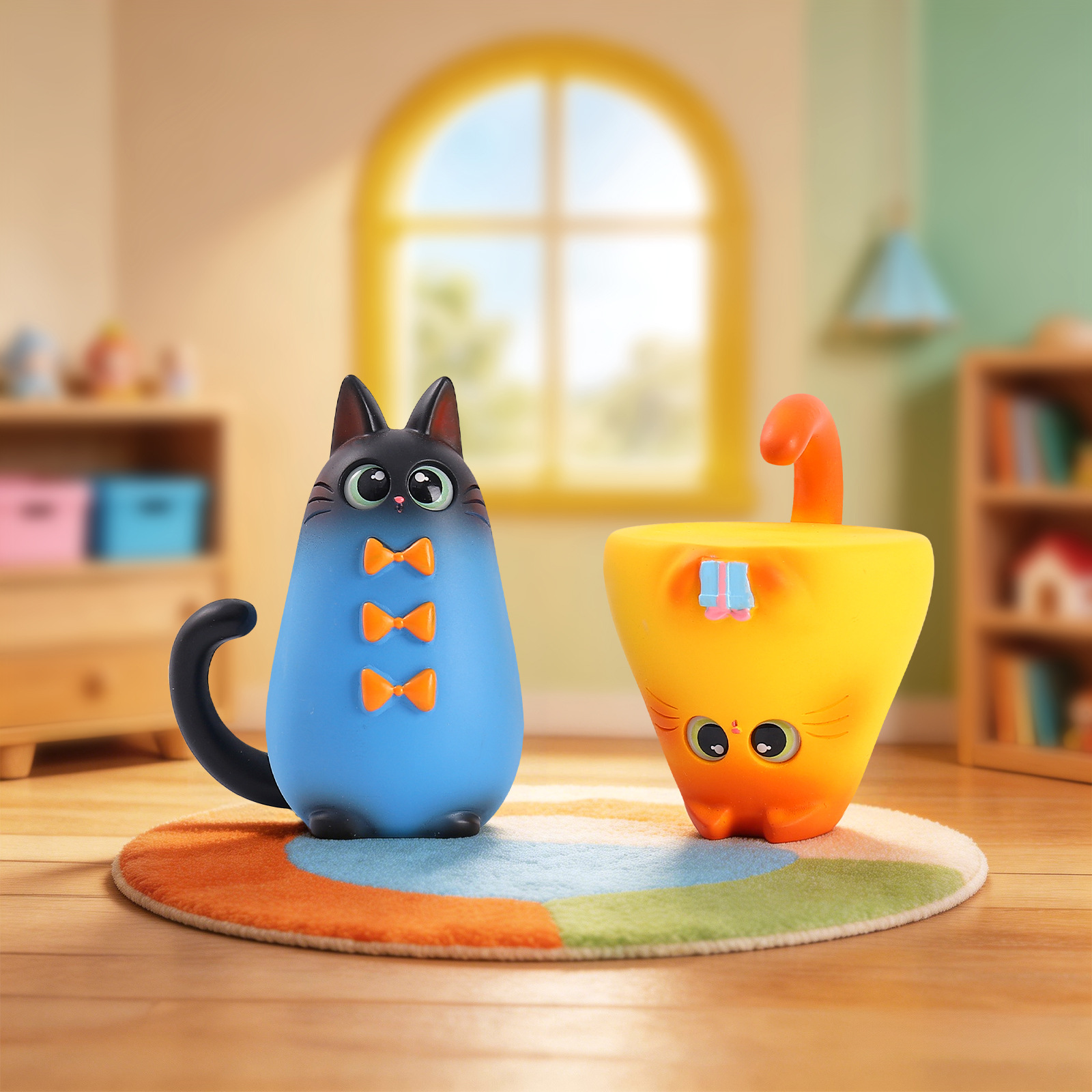 Figurinha de Gato em Caixa Sur - Home Security Packages avaliação e preço