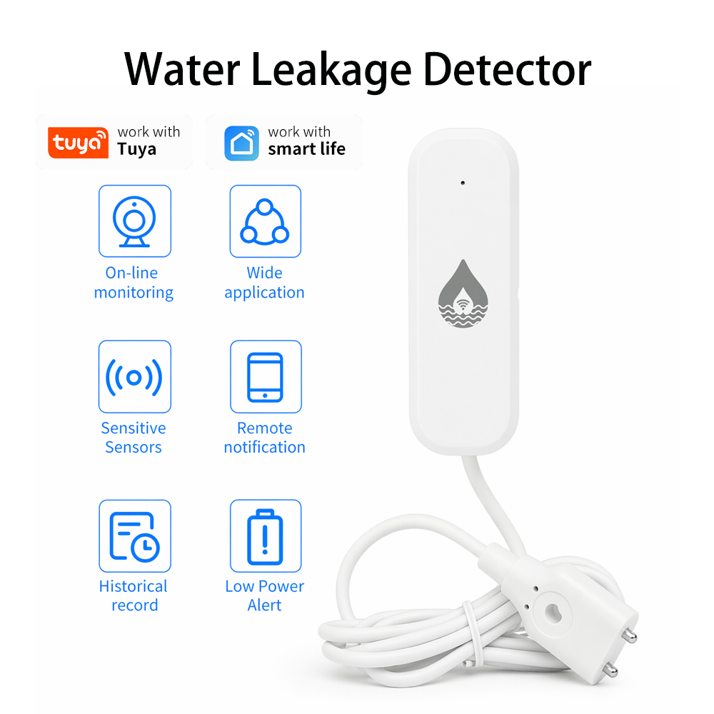 Sensor de Alarme de Vazamento  - Home Security Devices avaliação e preço
