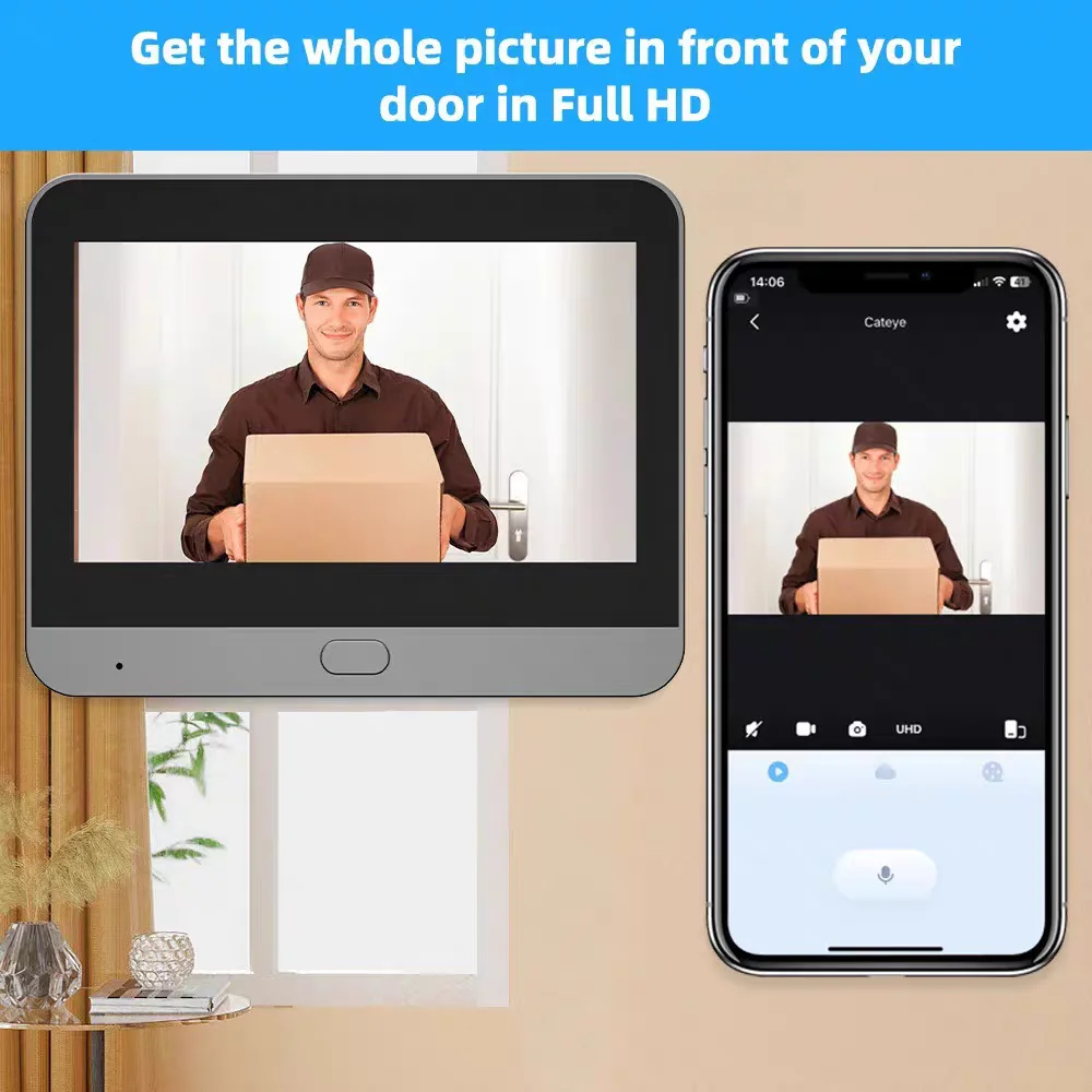 Câmera de Porta Inteligente Tu - Home Security Google Camera avaliação e preço