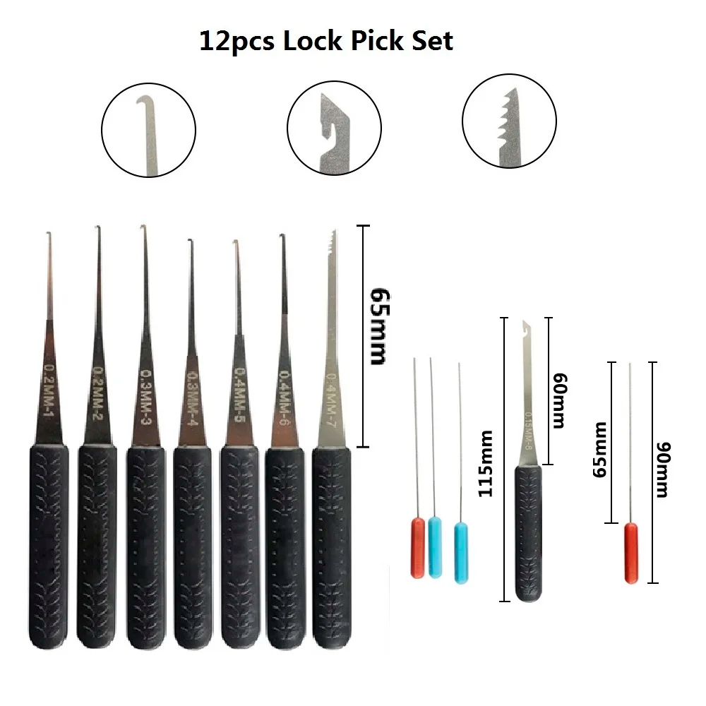 5 em 1 conjunto de ferramentas - Lock Picking Set avaliação e preço