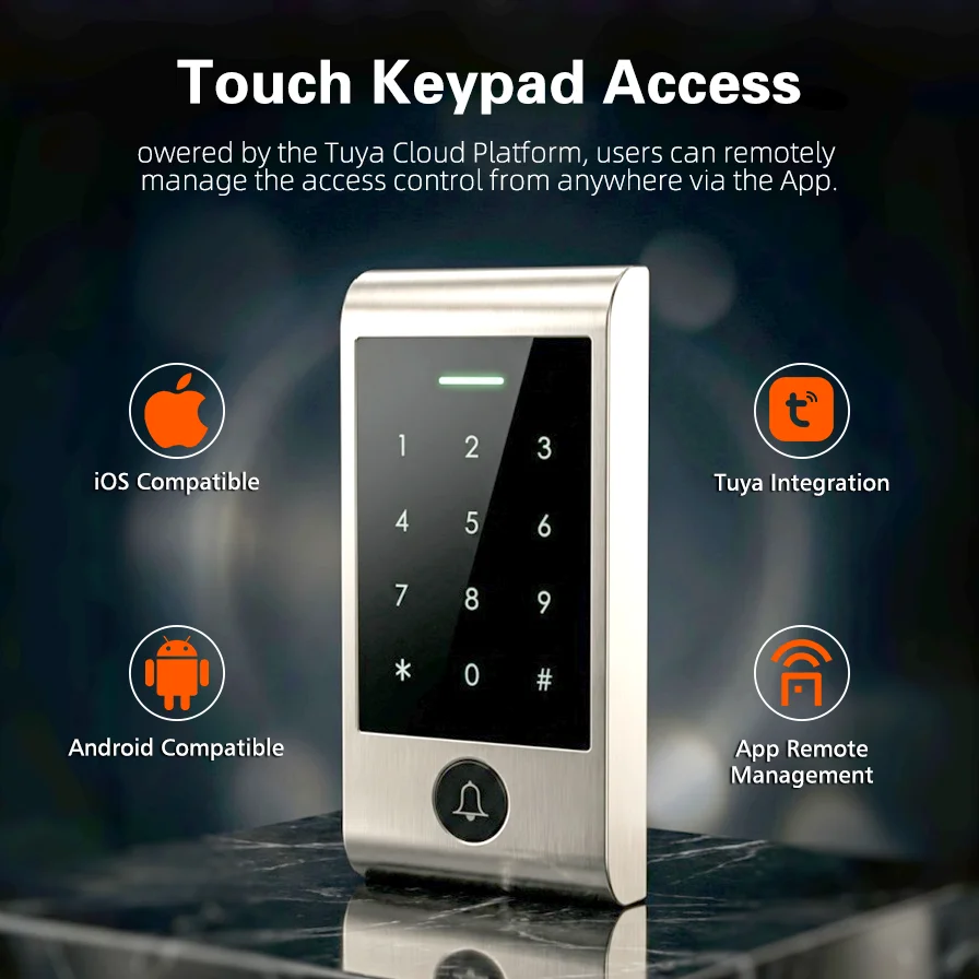 Sistema de Acesso com Teclado  - Home Security Bell avaliação e preço