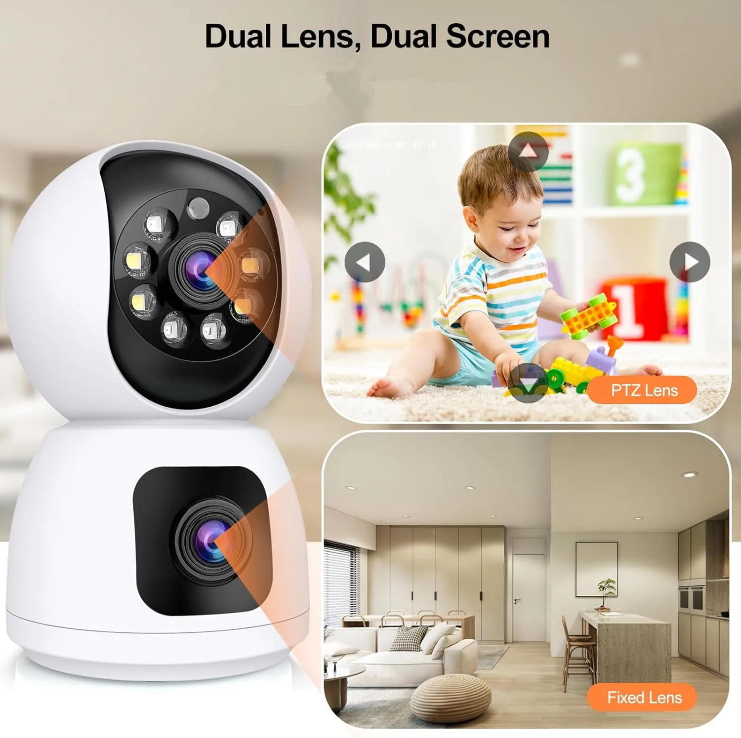 Tuya 4k 8mp hd wifi câmera int - Home Security Google Camera avaliação e preço