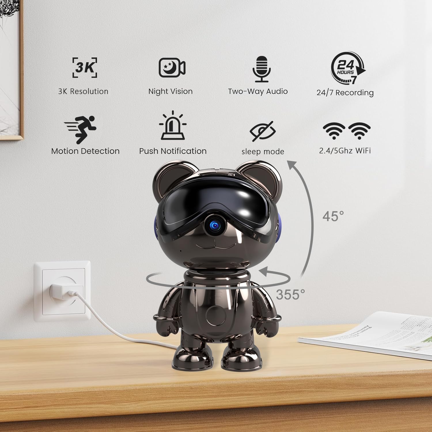 Câmera de Segurança WiFi Inter - Home Security Google Camera avaliação e preço