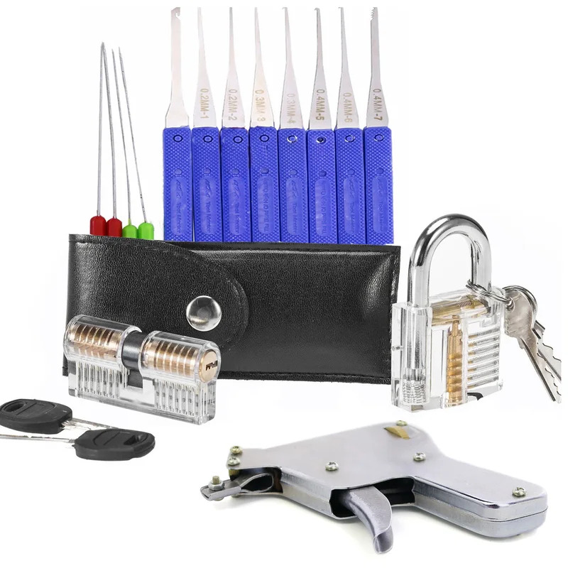 Conjunto de prática de bloquei - Lock Picking Set avaliação e preço