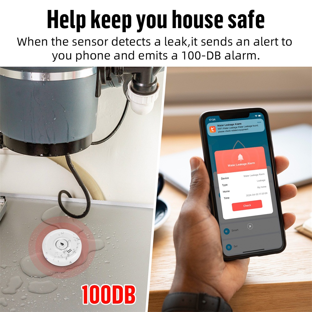 Fuers detector de vazamento de - Home Security Home Assistant avaliação e preço