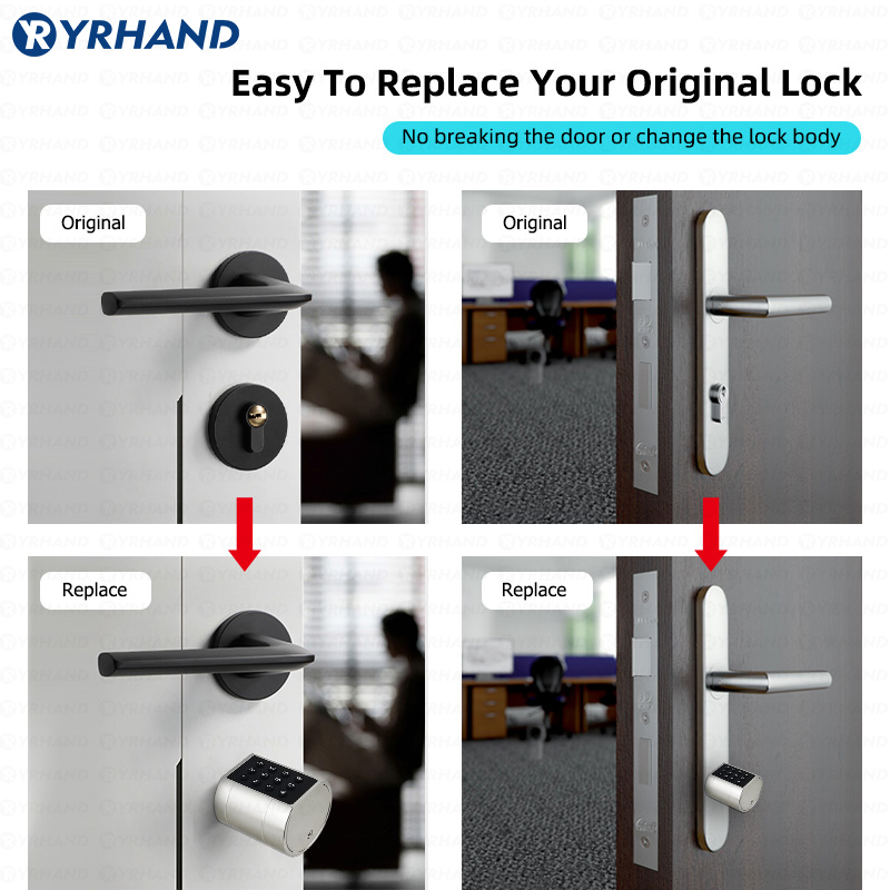 Fechadura de porta cilíndrica  - Home Security Packages avaliação e preço