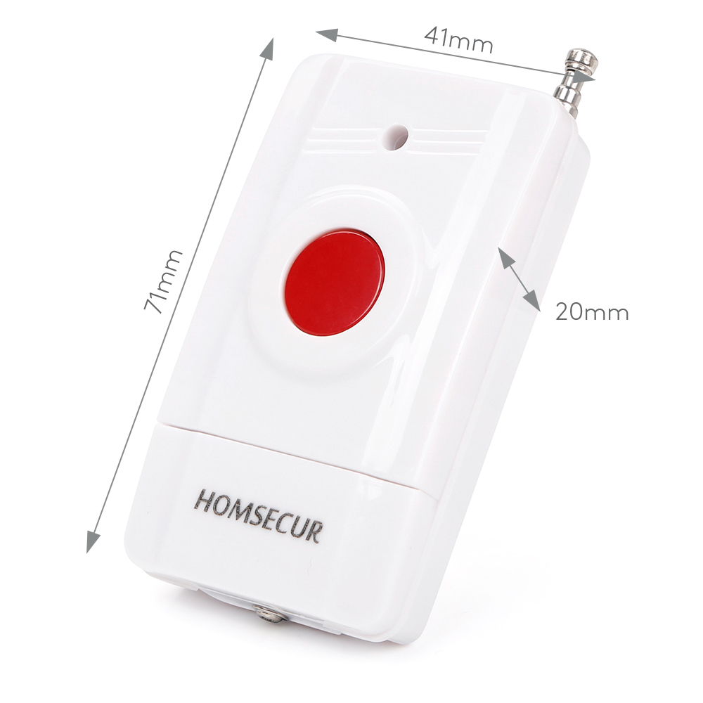 Botão de Pânico Sem Fio A5 433 - Home Security Services avaliação e preço