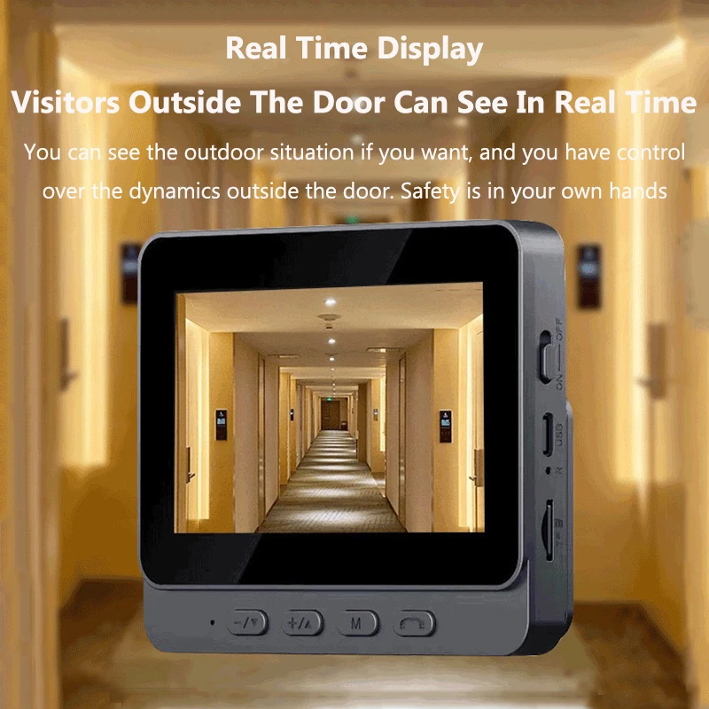 Campainha de vídeo porteiro se - Home Security Doorbell Camera avaliação e preço