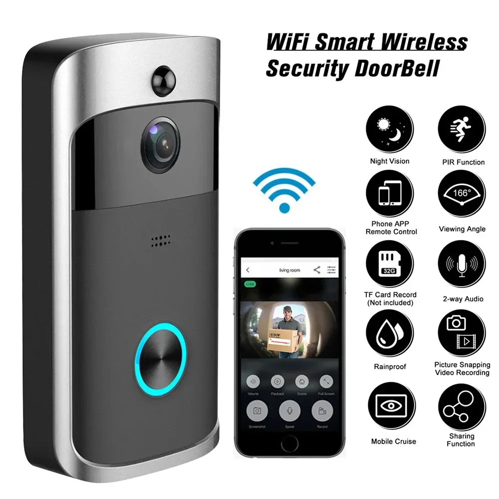 Câmera de Campainha Sem Fio WI - Home Security Doorbell Camera avaliação e preço