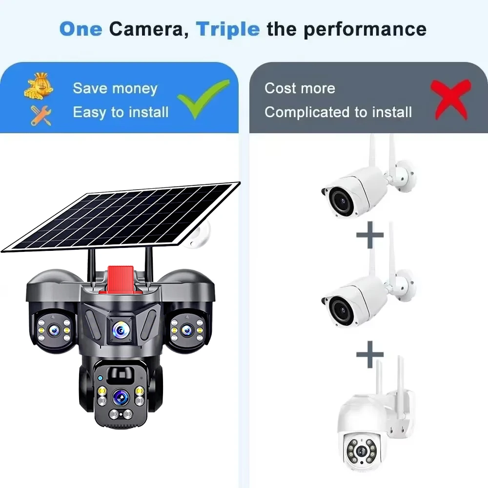 Kerui v380 pro ao ar livre ptz - Home Security Packages avaliação e preço