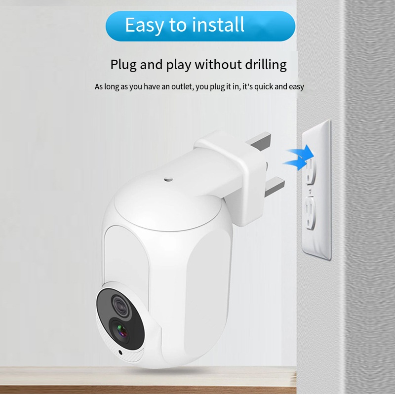 Câmera Wi-Fi 360 com Plugue de - Home Security Google Camera avaliação e preço