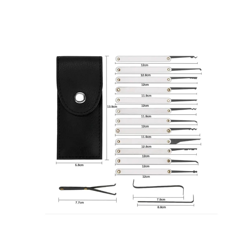 15 pçs kit multifuncional ferr - Lock Picking Set avaliação e preço