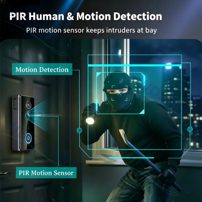 Nova Campainha Sem Fio à Prova - Home Security Doorbell Camera avaliação e preço