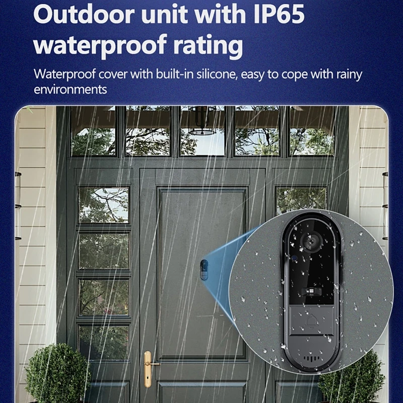 Intercomunicador Sem Fio para  - Home Security Doorbell Camera avaliação e preço